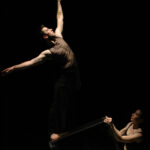 Dancers, Mathew Heggem and Adrienne Clancy performing